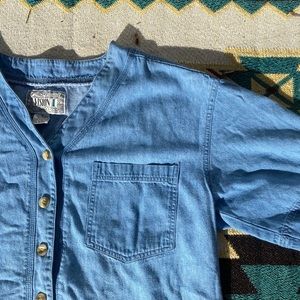 Vintage denim jersey shirt